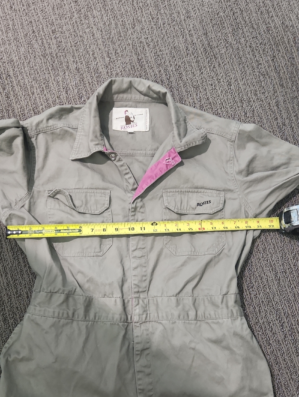 Rosies Workwear Coveralls Size Large - Picture 10 of 16